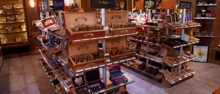 Famous Smoke Shop Interior Standing Shelves Leaf By Oscor